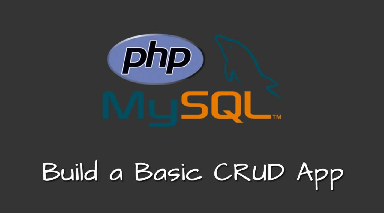 Build a basic crud in PHP