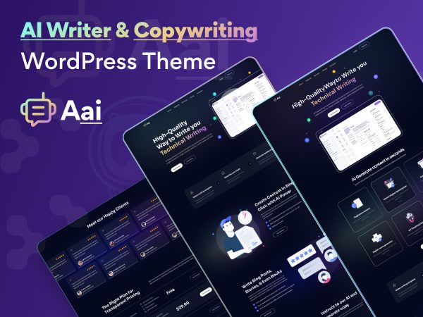 AI Writer and Copywriting WordPress Theme